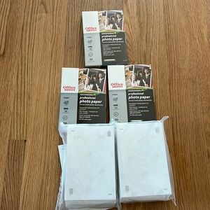 New 4x6 professional photo paper